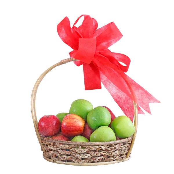 Un regalo de frutas baske — Foto de Stock