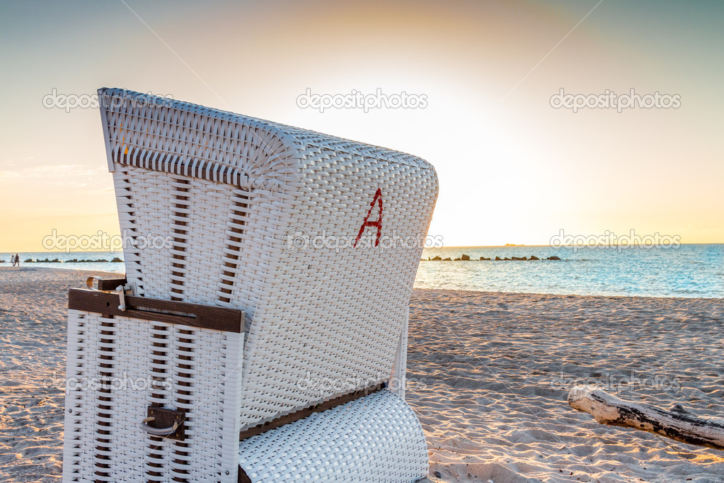 Beach Chair at baltic sea