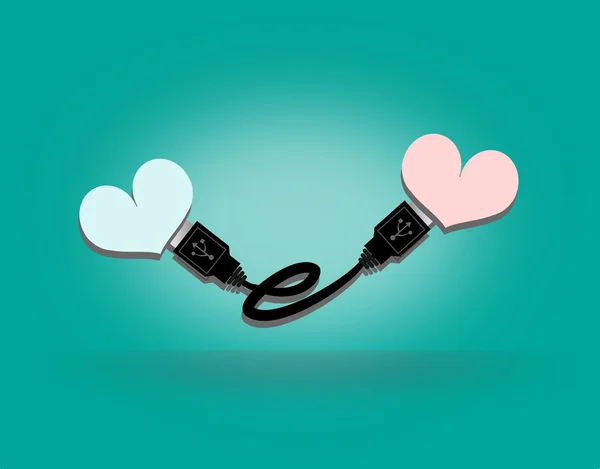 Love connection — Stock Photo, Image