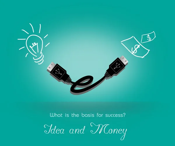 Idée et argent — Photo