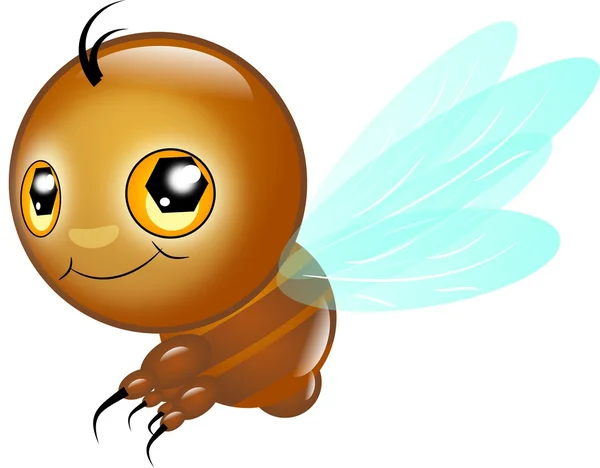 귀여운 꿀벌 — 스톡 사진