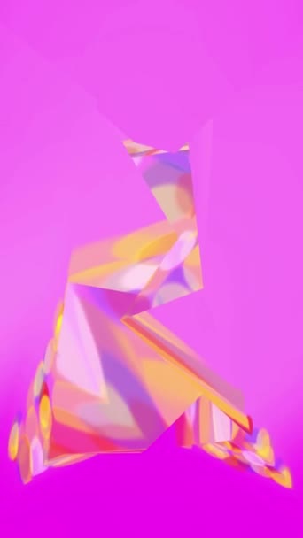 Cinemagraph Colorful Pink Moving Background — Video
