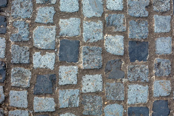 Close Cobblestones Diferent Shades Gray — Stock Photo, Image