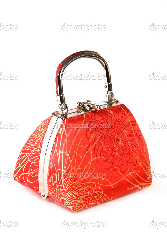 Little red handbag