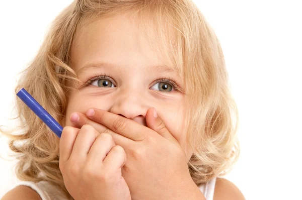 Niña sonriente —  Fotos de Stock