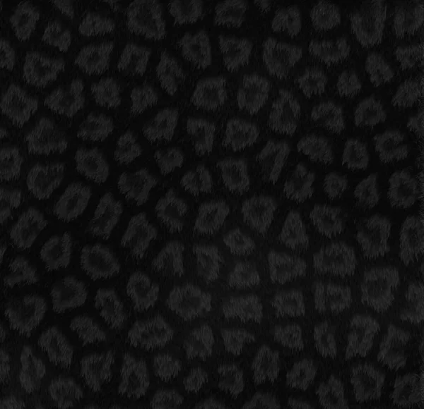 Kalıpsız desenli siyah panter derisi