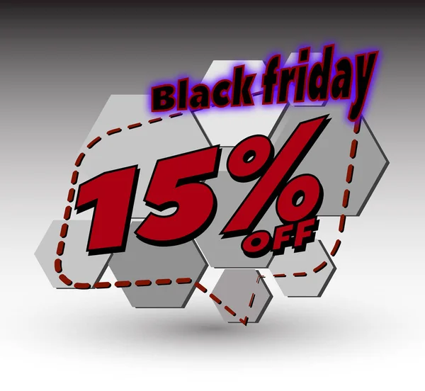 SAVAŞ CUMA% 15 indirimli promosyon etiketi, satış ve hisse senedi patlaması