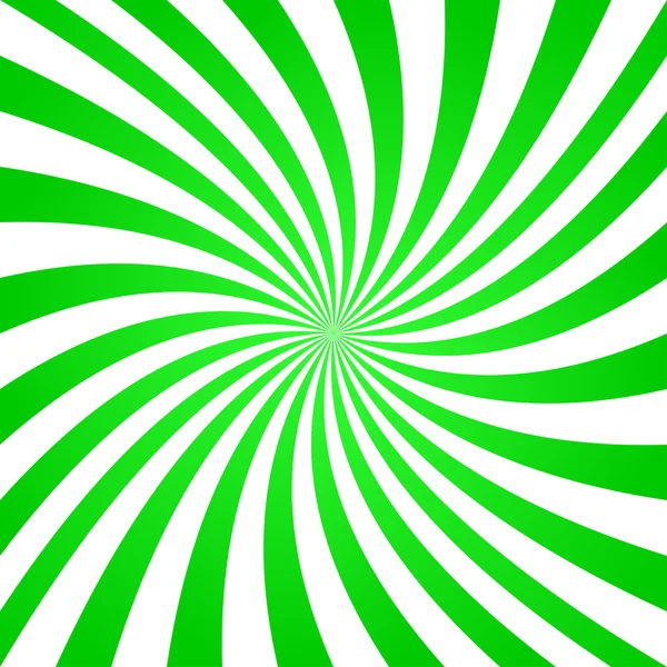 Fondo espiral de verano verde — Vector de stock