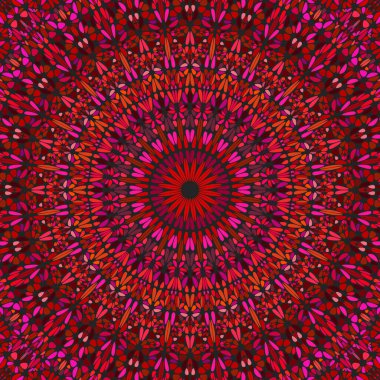 Dinamik soyut renkli doğulu çiçek süsü arka planı