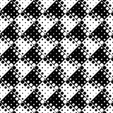 Siyah ve beyaz geometrik diyagonal kare desen arka plan