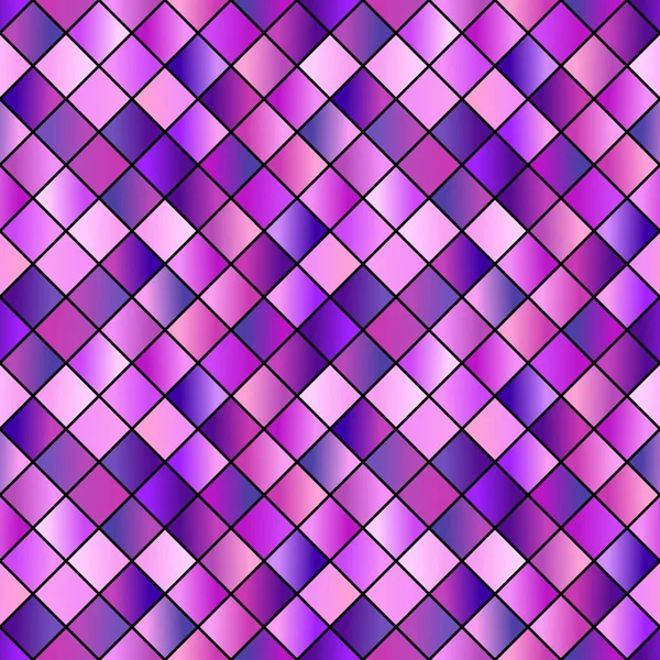 Geometrický gradient barevné abstraktní čtvercový vzor pozadí — Stockový vektor