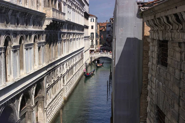 Венеція Італія Вересня 2018 Широкий Кут Огляду Міста Венеція Традиційний — стокове фото