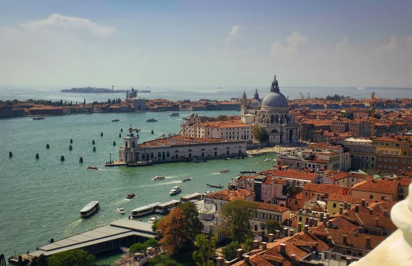 Aerial View Basilica Santa Maria Della Salute Dramatic Sky Day — Stock Photo, Image