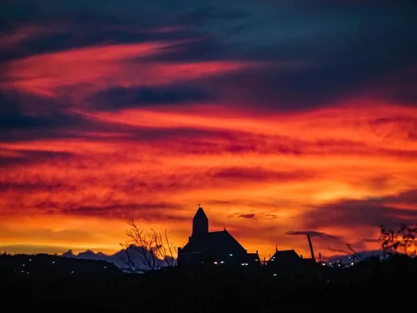 Beautiful Sunset City — Stock Photo, Image