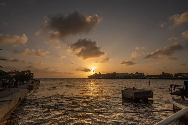 Scenic Shot Beautiful Seashore Background — Fotografia de Stock