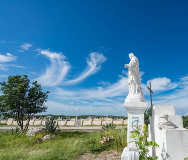 Karayip adası Curacao 'nun manzarası