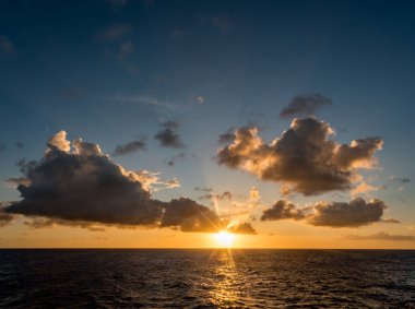 Karayip adası Curacao 'nun manzarası
