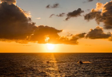 Karayip adası Curacao 'nun manzarası