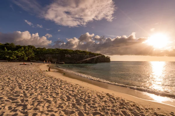 Výhled Karibský Ostrov Curacao — Stock fotografie