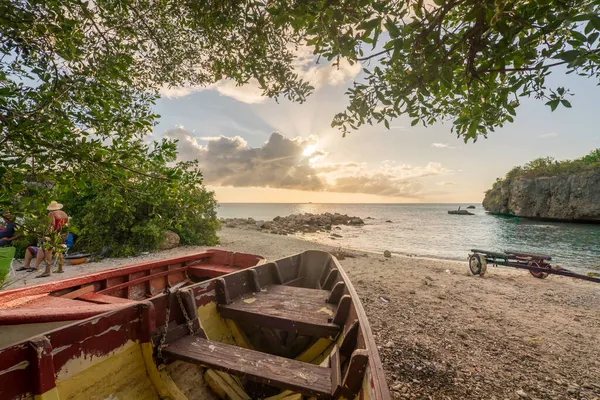 Vistas Redor Ilha Caribenha Curaçao — Fotografia de Stock