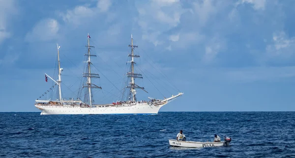 Sailing Boat Sea — Stock Photo, Image