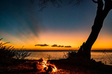 Karayip adası Curacao 'nun manzarası