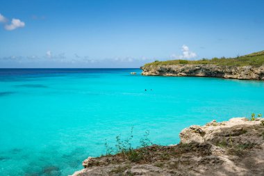 Noel Işıkları Karayip adası Curacao 'yu geziyor.