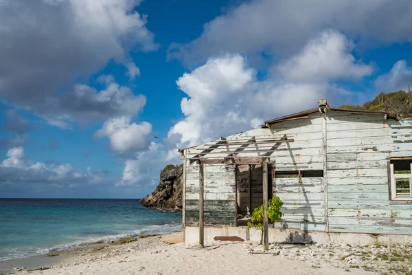 Christmas Lights Widoki Karaibach Wyspy Curacao — Zdjęcie stockowe