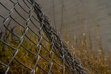 Arka Bahçedeki Eski Metal Çit