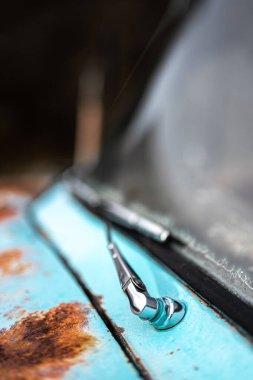 Eski Çiftlik Kamyonunun Ayrıntılı Resmi