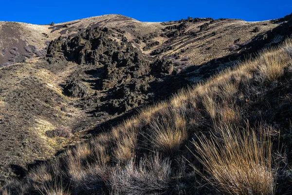 Mount Cleman Waterworks Canyon Trail Close Naches — стокове фото