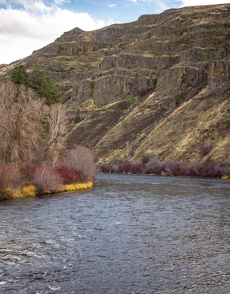 Yakima River Canyon Στα Τέλη Του Φθινοπώρου — Φωτογραφία Αρχείου