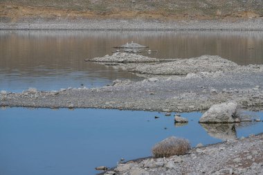 Columbia Ulusal Vahşi Yaşam Sığınağı 'ndaki Soda Gölü, WA