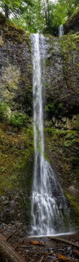 Silver Falls Eyalet Parkı, Oregon 'da Double Falls