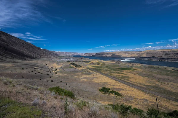 Diga John Day Fiume Columbia — Foto Stock