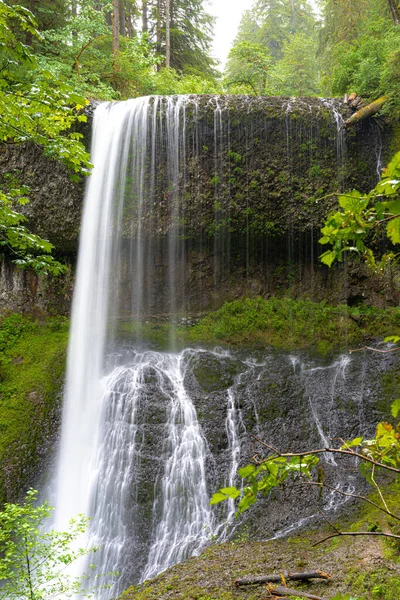 Drake Falls Silver Falls State Park Oregon – stockfoto