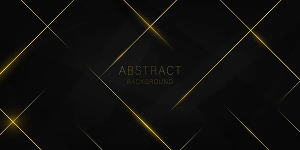 Altın çizgili siyah ve gri renkli modern lüks vektör. Lüks soyut arkaplan.