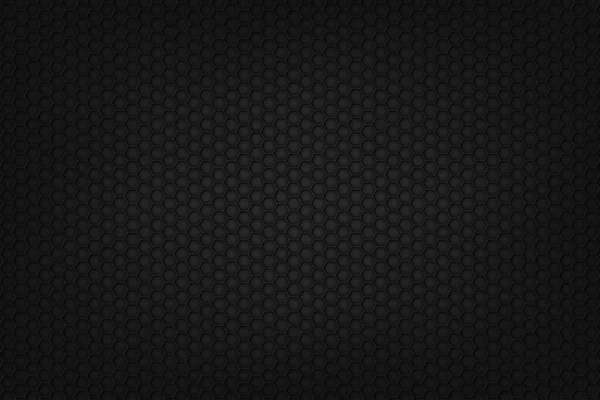ベクトル抽象暗六角形メッシュ黒影の背景 — ストックベクタ