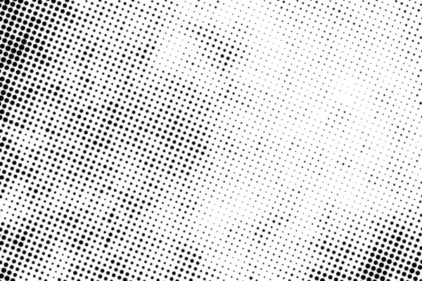 Vector Halftone Texture Background Black Dots Pattern — Wektor stockowy