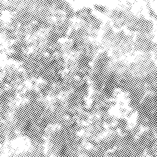 Векторные Черные Точки Фоне Полутоновой Текстуры — стоковый вектор