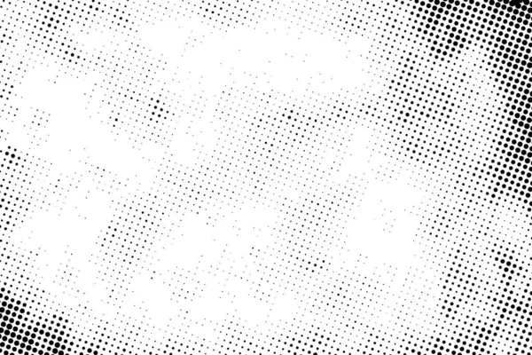 Vector Zwarte Stippen Textuur Witte Achtergrond — Stockvector