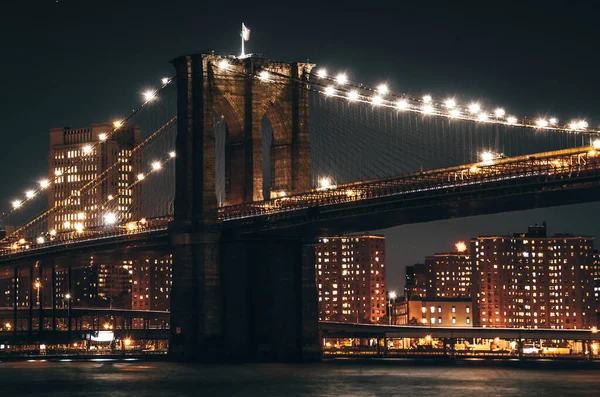 Puente Brooklyn Nueva York Brooklyn Nueva York Estados Unidos — Foto de Stock
