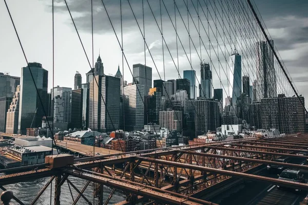 Brooklyn Bridge New York City Brooklyn New York Usa — Stock Photo, Image