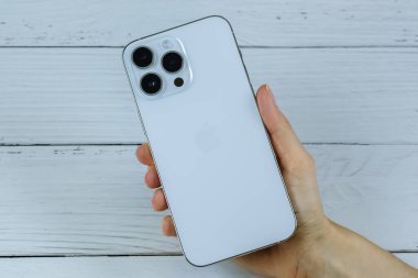 iPhone 14 Pro Max. Manhattan, New York, ABD 4 Ekim 2022.