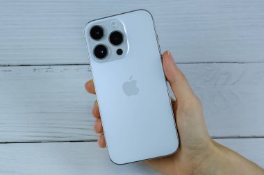 iPhone 14 Pro. Manhattan, New York, ABD 4 Ekim 2022.