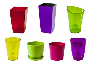 plastik saksılar