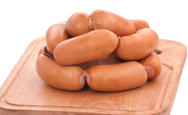 tahta üzerinde et Şarküteri