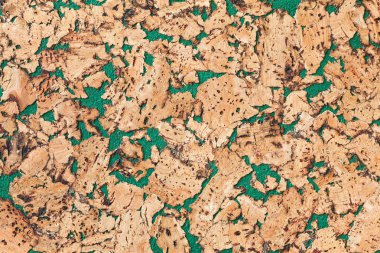 büyük corkboard doku ile yeşil boya