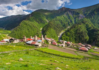 köy adishi görünümünü.