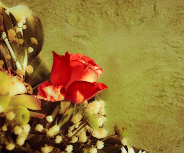 kırmızı gül buketi